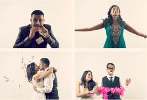 Out with the old in with the new: Slow-motion video booths, the new innovative way to remember your wedding guests.