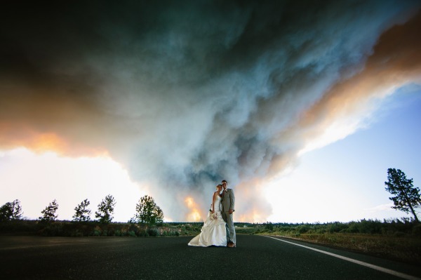Wedding Wednesday – Wildfire Wedding